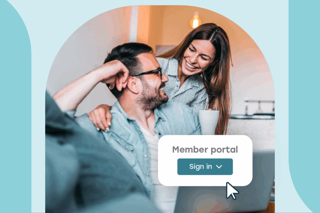 Member portal sign in